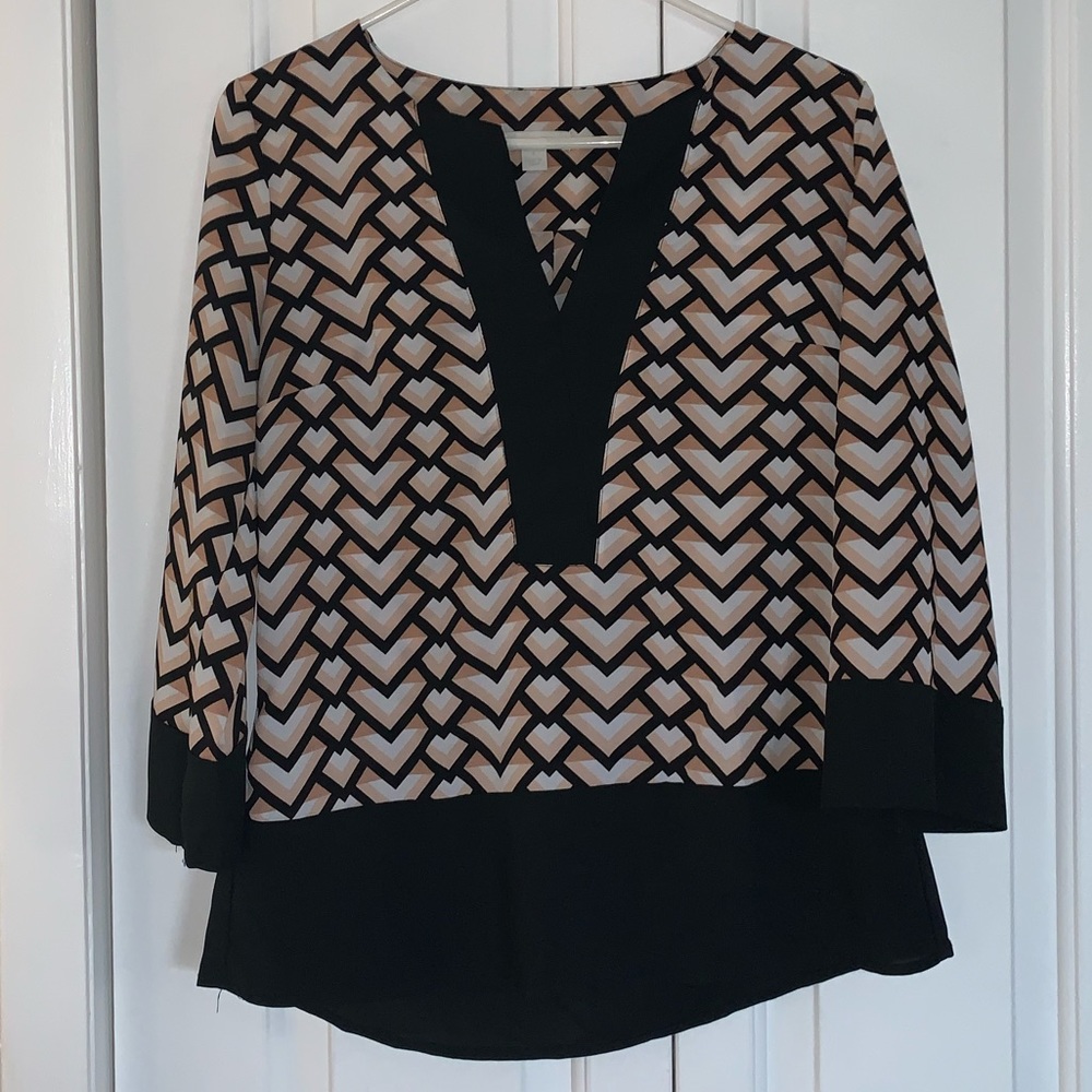 New York & Co Tunic Blouse
